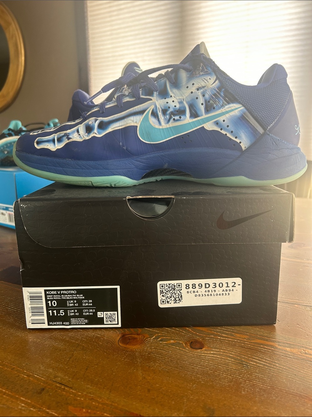 Nike Kobe 5 Protro X-Ray Size 10 Authentic OG Box